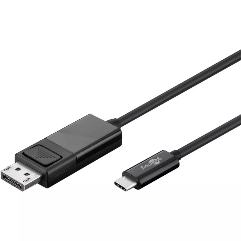 Goobay USB-C σε DisplayPort. Α/Α. Μαύρο