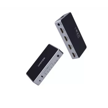 Διακόπτης βίντεο HDMI Unitech V1110A 4K 1.4b 5V 1A