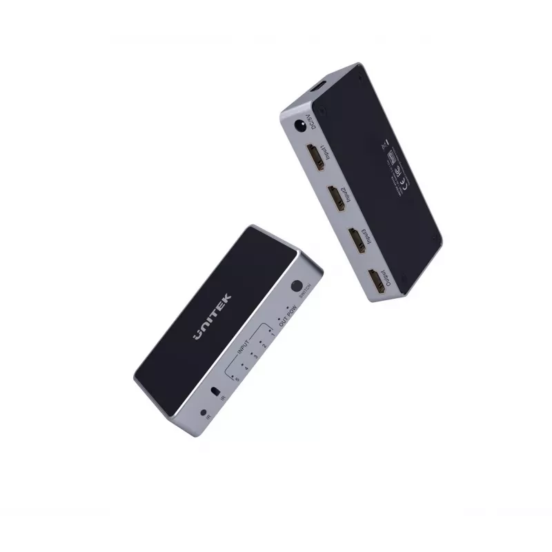 Διακόπτης βίντεο HDMI Unitech V1110A 4K 1.4b 5V 1A