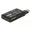 DeLOCK SuperSpeed Αναγνώστης καρτών USB CF SD Micro SD MS M2 xD 5 Gbps