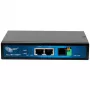 ALLNET ALL-MC116SPV-VDSL2 μόντεμ γέφυρας VDSL2 με vectoring από σημείο σε σημείο, 2x θύρες PoE IEEE 802.3at, μη διαχειριζόμενο, μαύρο