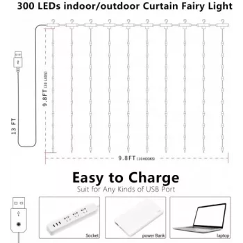 Ταινία LED OEM X0013lX27J – 300 LED, θερμό λευκό