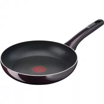 Γενικής χρήσης τηγάνι Tefal Resist Intense D52202 20 cm μαύρο κόκκινο