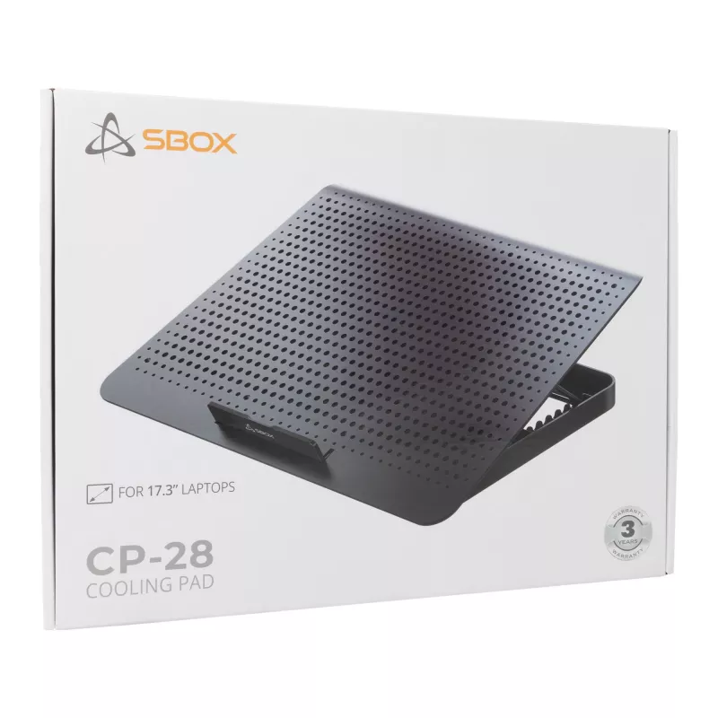 Sbox CP-28 βάση ψύξης για φορητούς υπολογιστές 17,3 ιντσών