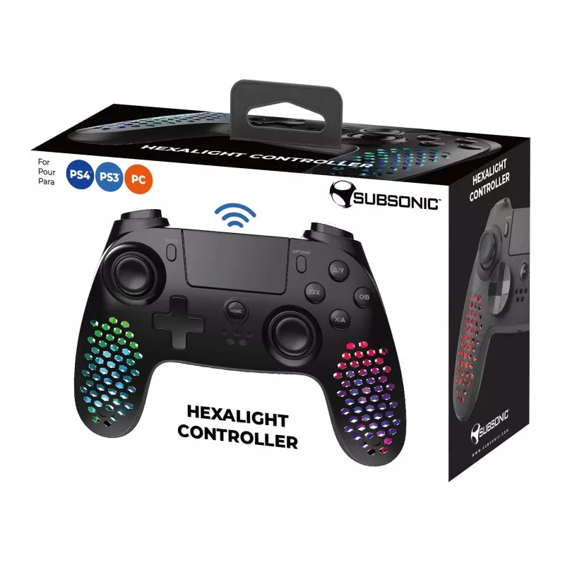 Gamepad Subsonic SA5654 Μαύρο Bluetooth USB PC PlayStation 4 3