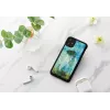 Θήκη smartphone iKins για iPhone 11 — μαύρο σχέδιο Camille, προστατευτική θήκη