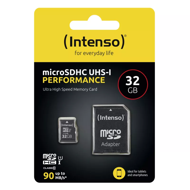 Κάρτα μνήμης Intenso 32GB MicroSD UHS-I Class 10 3424480