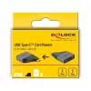 Αναγνώστης καρτών DeLOCK 64117 USB 3.2 Gen 1 Type-C γκρι