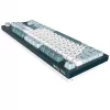 Montech MKey TKL Πληκτρολόγιο Gaming USB Σκούρο γκρι, Ανοιχτό μπλε, Λευκό
