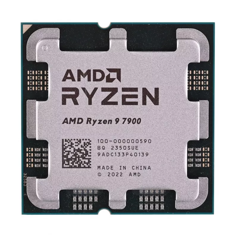 Επεξεργαστής AMD Ryzen 9 7900 12C/24T, 3,7-5,4 GHz, 64 MB, 65 W, AM5