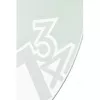 NeXtime ρολόι 8115 Dropped, Ø43 cm, επιτοίχιο, ασημί