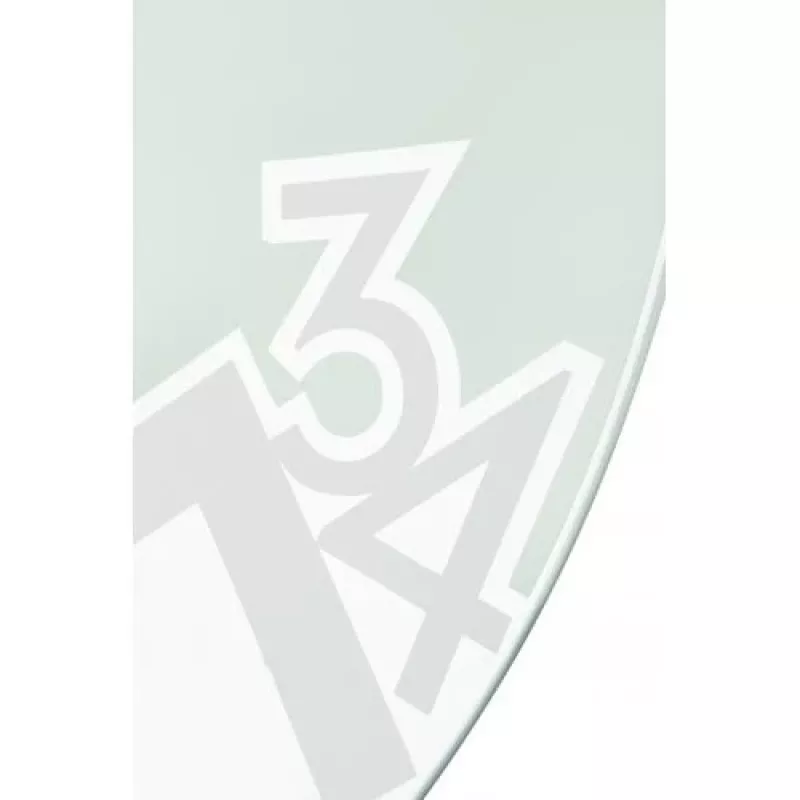 NeXtime ρολόι 8115 Dropped, Ø43 cm, επιτοίχιο, ασημί