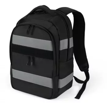 DICOTA Hi-Vis V2 Backpack Σακίδιο Μαύρο 320x220x455mm PET TPU