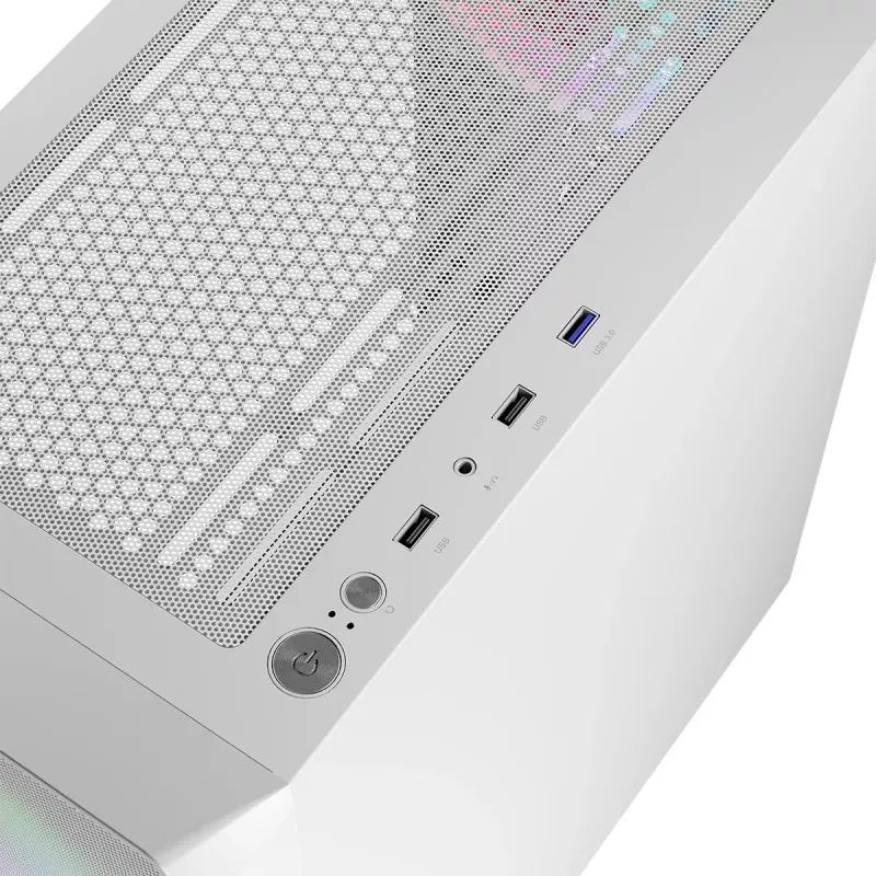 Κουτί υπολογιστή Logic PORTOS ARGB MINIDI USB 3.0 Λευκό