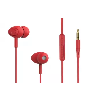 Ακουστικά in-ear Tellur Basic Gamma ενσύρματα κόκκινο