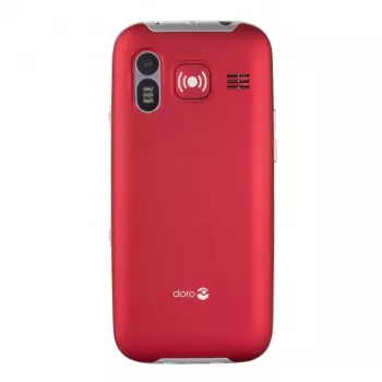 Doro Primo 368 κινητό τηλέφωνο, 2,3 ιντσών, 3 MP, 1000 mAh, κόκκινο