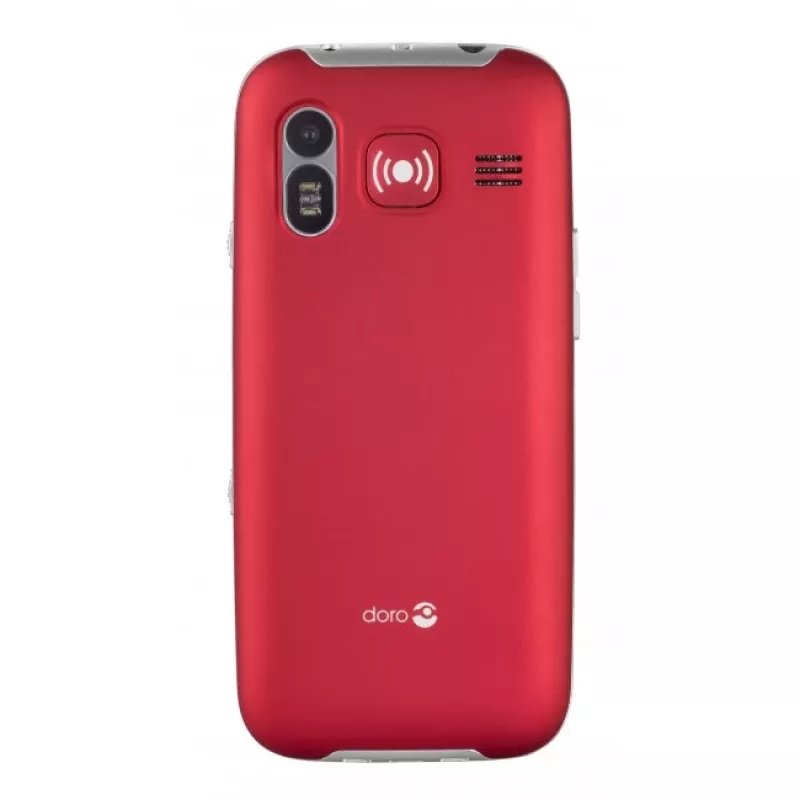 Doro Primo 368 κινητό τηλέφωνο, 2,3 ιντσών, 3 MP, 1000 mAh, κόκκινο