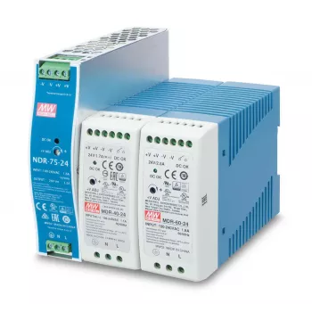 Τροφοδοτικό PLANET PWR-60-24 60 W μπλε λευκό