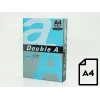 Χρωματιστό χαρτί Double A, 80g, A4, 500 φύλλα, βαθύ μπλε