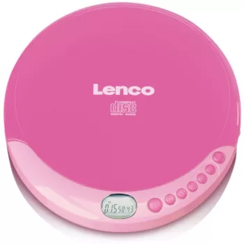 Φορητό CD player Lenco CD-011 Ροζ