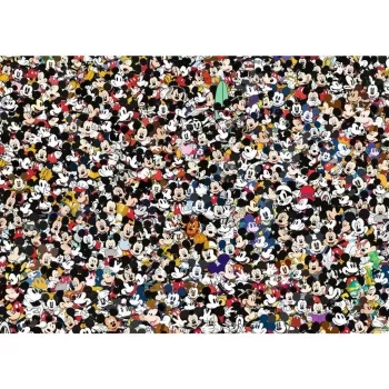 Παζλ Ravensburger 12000529 — 1000 τεμ., Mickey Mouse κινούμενα σχέδια, 700×500 mm, από 14 ετών
