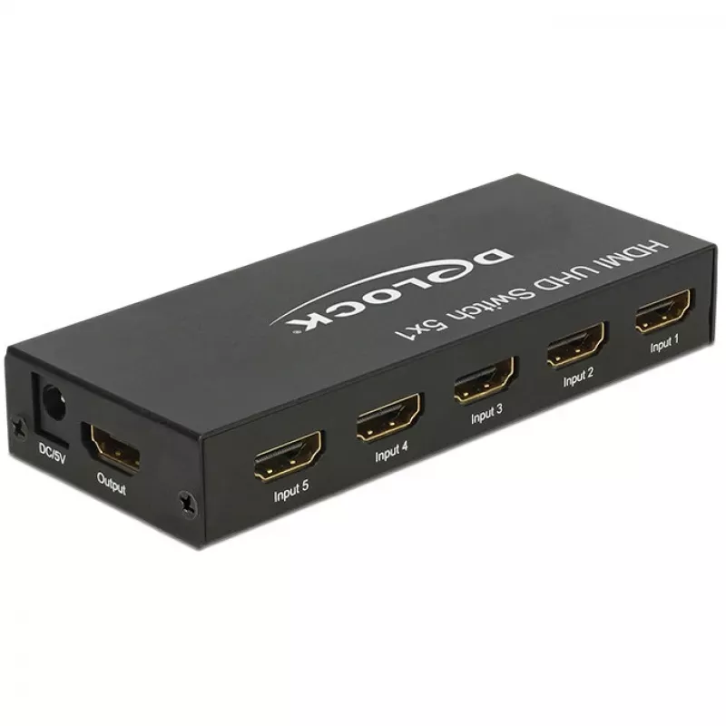 Διακόπτης βίντεο HDMI DeLOCK 18685