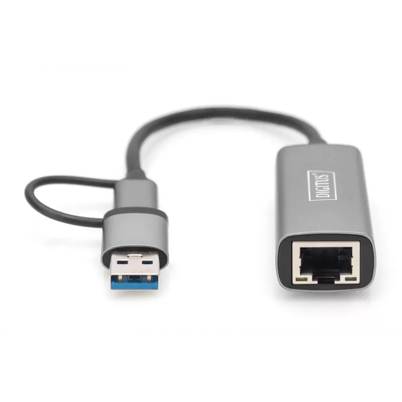 Προσαρμογέας USB Type-C Gigabit Ethernet Digitus DN-3028