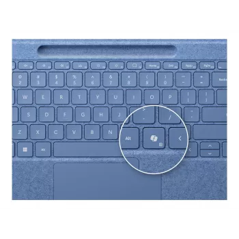 Πληκτρολόγιο για Microsoft Surface 8YU-00027 — QWERTZ γερμανικό layout, Bluetooth, Touchpad, Μπλε