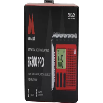 Midland ER 300 Pro Ραδιόφωνο με χειροκίνητη γεννήτρια (C1663)