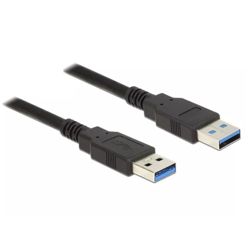 Καλώδιο USB DeLOCK 85062 USB 3.2 Gen 1 2m USB A μαύρο