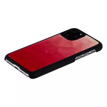 Θήκη smartphone iKins για iPhone 11 Pro – pink lake και μαύρη δίχρωμη προστατευτική θήκη