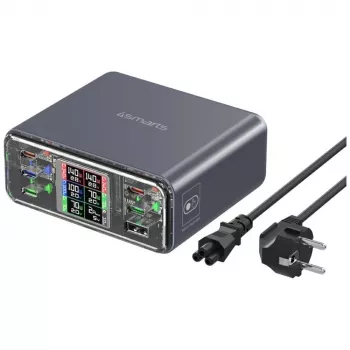 Σταθμός φόρτισης 360W 5xUSB-C + 1xUSB-A GaN