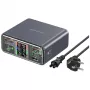 Σταθμός φόρτισης 360W 5xUSB-C + 1xUSB-A GaN