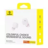 Headset Baseus Bowie E18 True Wireless Stereo (TWS) In-Ear Bluetooth USB Type-C Μωβ — Κλήσεις & Μουσική