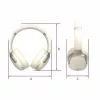 Ακουστικά Manta HDP1001CR Rytmo Elegance κρεμ