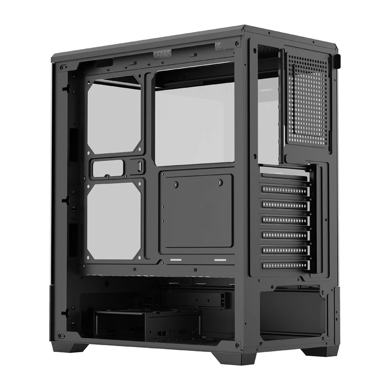 Κουτί υπολογιστή DarkFlash C365 (μαύρο) Mid-Tower ATX/Micro-ATX/Mini-ITX