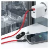 Καλώδιο USB RealPower MagneticCharge3 2 m USB A Κόκκινο