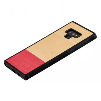 Θήκη smartphone man and wood για Galaxy Note 9 – μαύρο, σχέδιο σε όψη ριγών