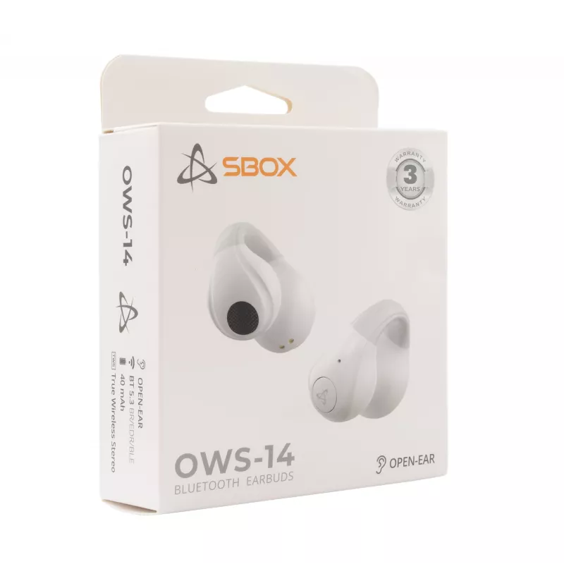 Ακουστικά SBOX EB-OWS14 λευκά