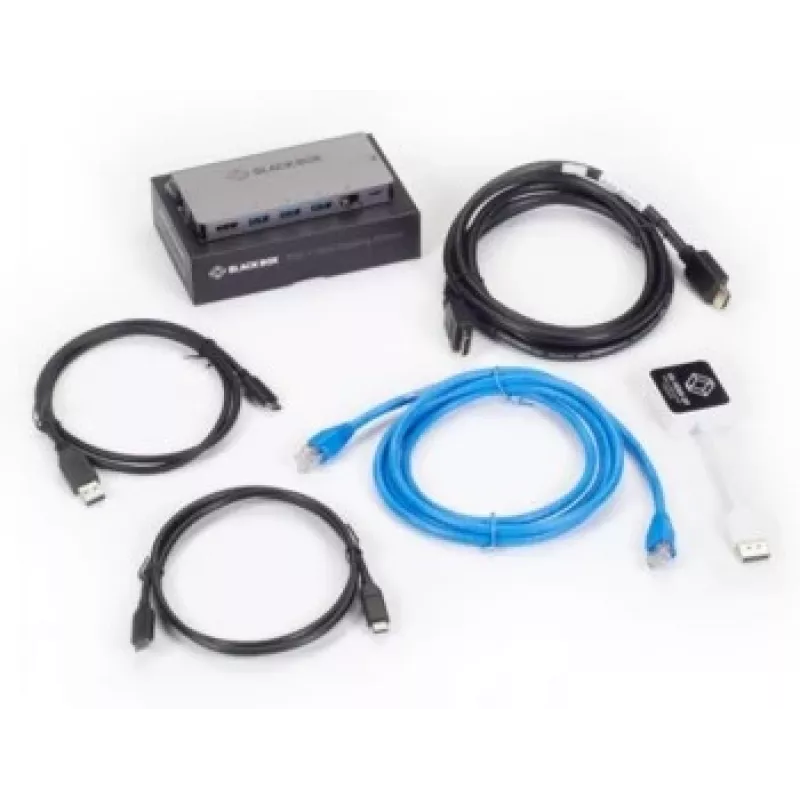 Black Box USB C docking station - πακέτο Displayport