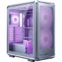 Cooler Master MasterFrame 500 Mesh ARGB Κουτί PC Midi-Tower, Ασημί, σκληρυμένο γυαλί