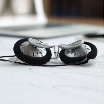 Koss | KSC75 | Ακουστικά | Ενσύρματα | In-Ear | Ασημί
