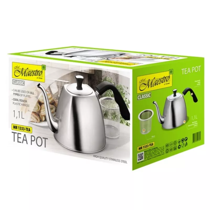 Maestro MR-1333-tea 1,1 L ανοξείδωτος