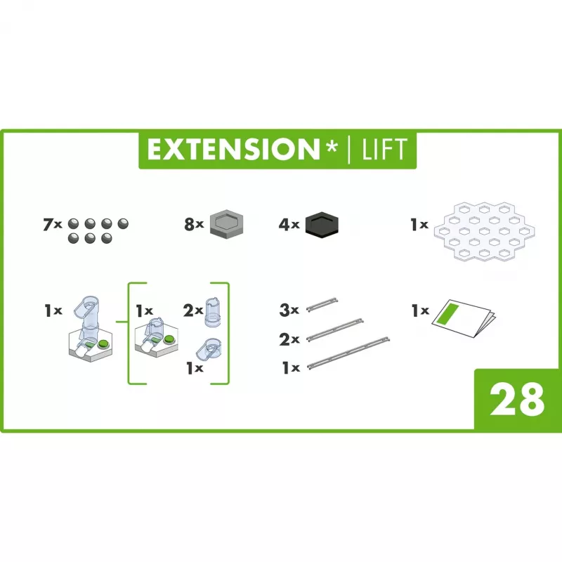 GraviTrax Επέκταση Lift Ravensburger 22419 Πολύχρωμο