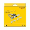 Κάρτα επέκτασης DeLOCK PCI Express x1 σε 2 x σειριακές RS-232