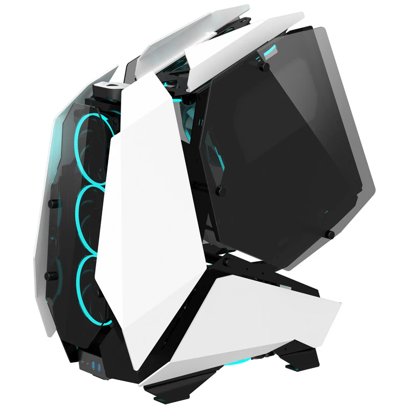 Κουτί PC Big-Tower Jonsbo MOD5 Tempered Glass Λευκό