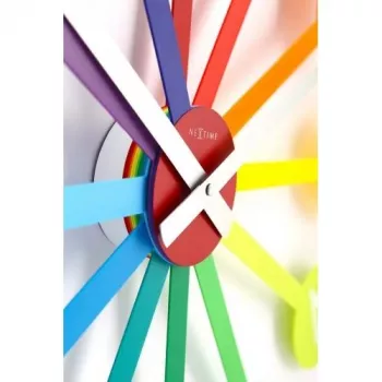 NeXtime Ρολόι 2995di Colour Guide, Ø 60 cm, Επιτοίχιο, Πολύχρωμο