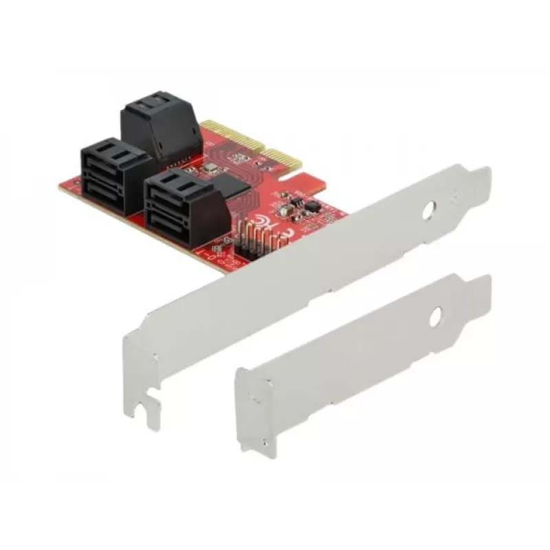 Κάρτα SATA PCI Express x4 DeLOCK 6 θυρών Low Profile