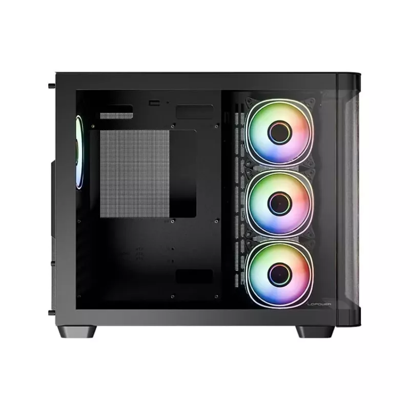Κουτί υπολογιστή LC-Power LC-8001B-ON Midi Tower Μαύρο