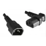 Microconnect PE040618A Καλώδιο τροφοδοσίας μαύρο 1,8 m υποδοχή C13 βύσμα C14